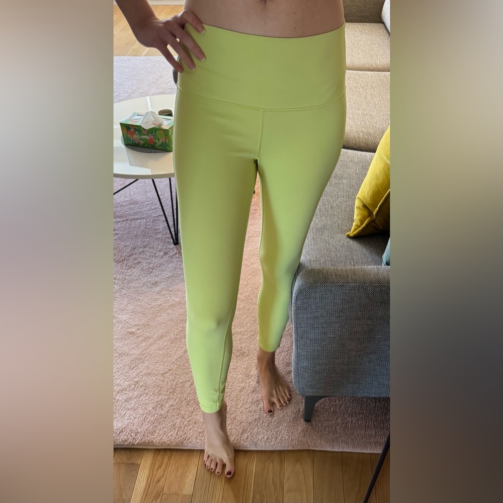 Lululemon Neon Green Yellow Leggings